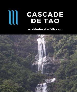 Cascade de Tao (Tao Waterfall) is a 100m waterfall that is the highest and most impressive of New Caledonia's Waterfalls (or at least Grande Terre Island).