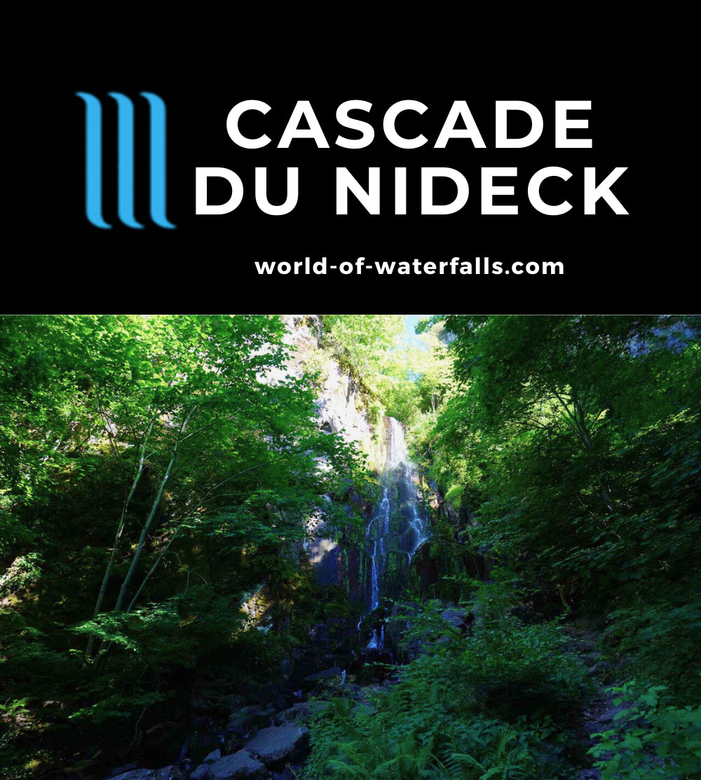 Cascade du Nideck - A Waterfall With A Castle Ruin Adventure