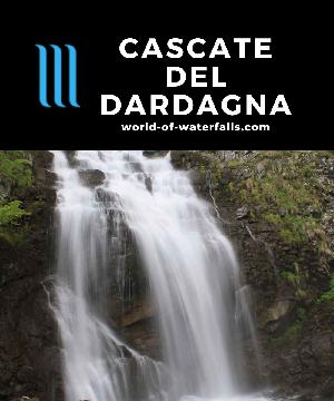 Le Cascate del Dardagna (Dardagna Falls) are 3 waterfalls tumbling in succession for a 200m cumulative height in Lizzano in Belvedere of Italy's Bologna Region.