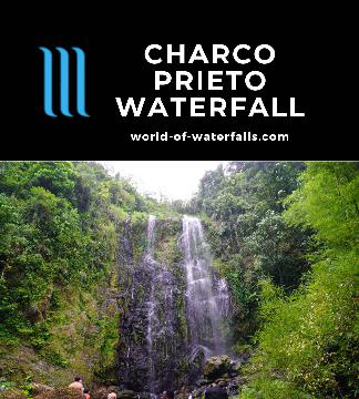 The Charco Prieto Waterfall (or Posa Prieta as well as Posa Negra) is perhaps the biggest waterfall in Northern Puerto Rico near San Juan in Bayamon.