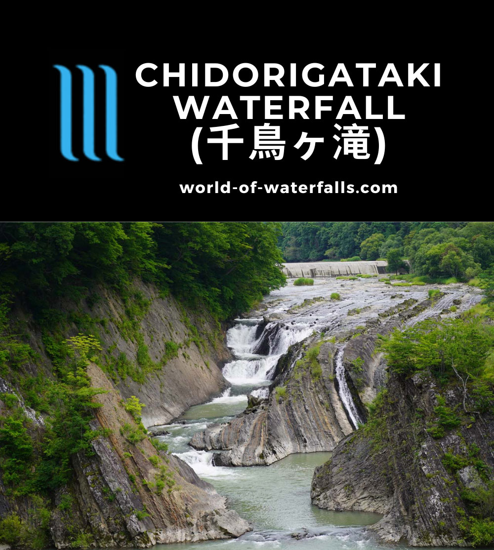 Chidorigataki_032_07182023 - The Chidorigataki Waterfall on the Yubari River