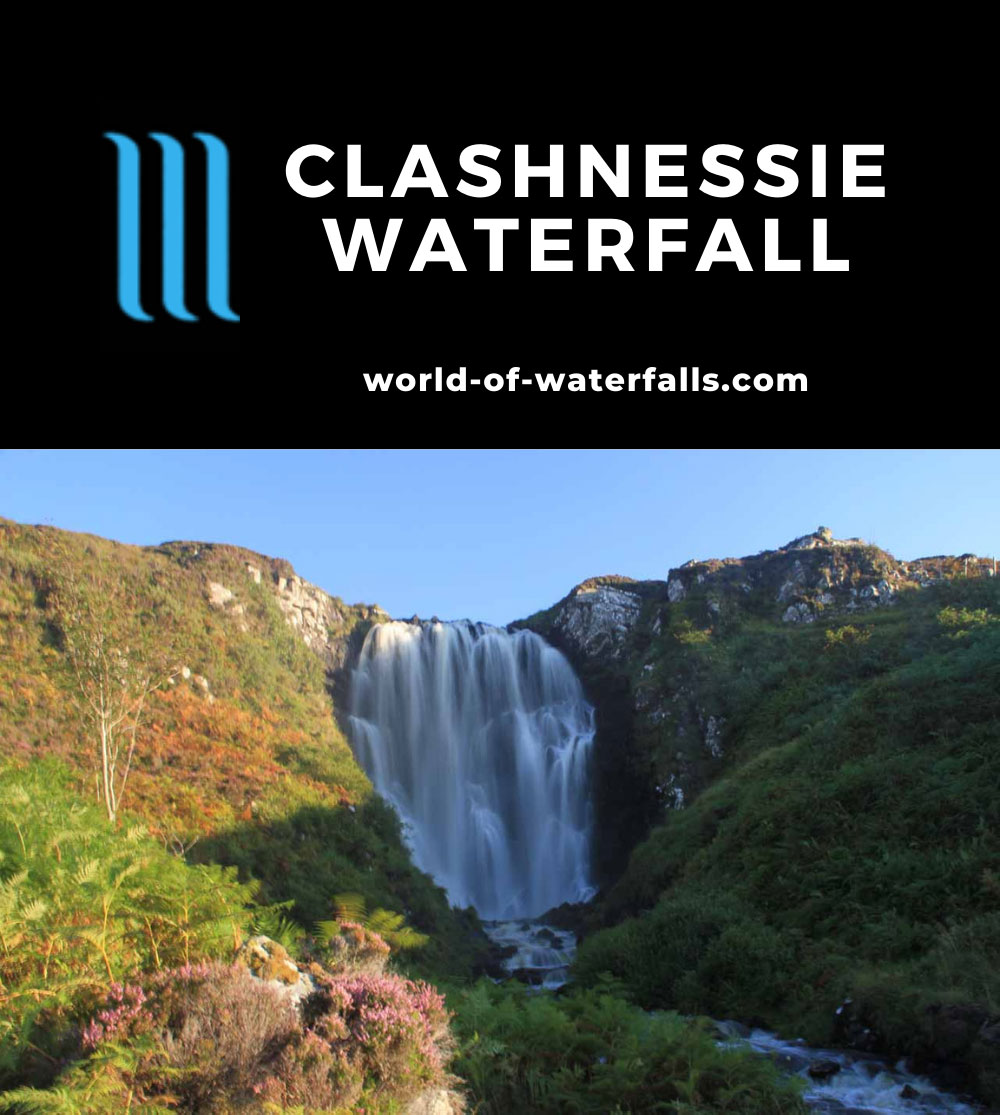 Clashnessie_074_08252014 - The Clashnessie Waterfall or Clashnessie Falls