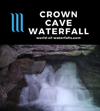The Crown Cave Waterfall was an informal name I gave this unusual underground waterfall that sat deep within the recesses of the Crown Cave in the world famous Guilin (桂林 [Guìlín]; Osmanthus Woods).