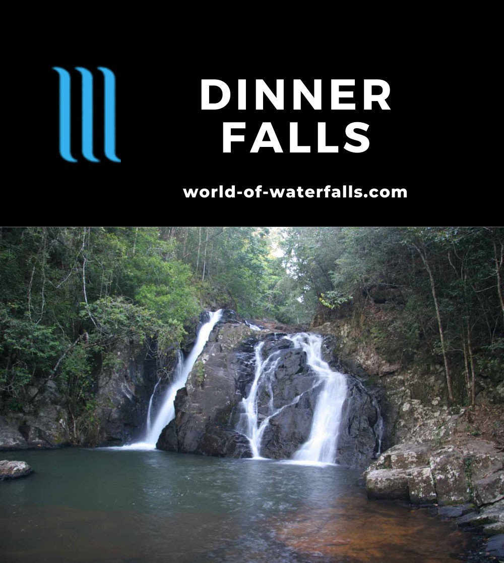 Dinner Falls - Upper Barron River Waterfalls by Deep Crater