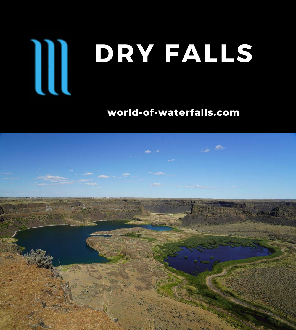 Dry Falls - Site Of A Cataclysmic Ice Age Flash Flood