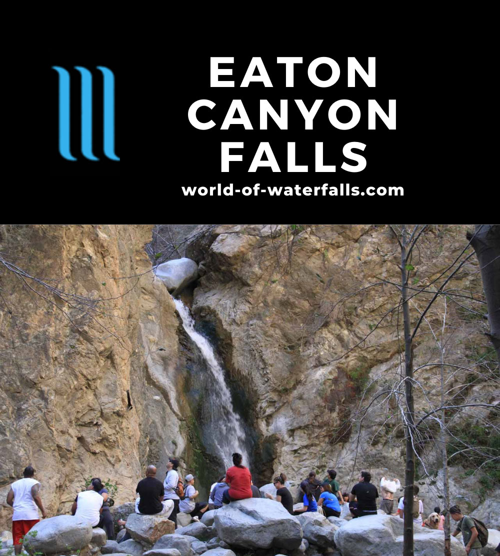 Eaton_Canyon_025_02042012 - Eaton Canyon Falls is very popular