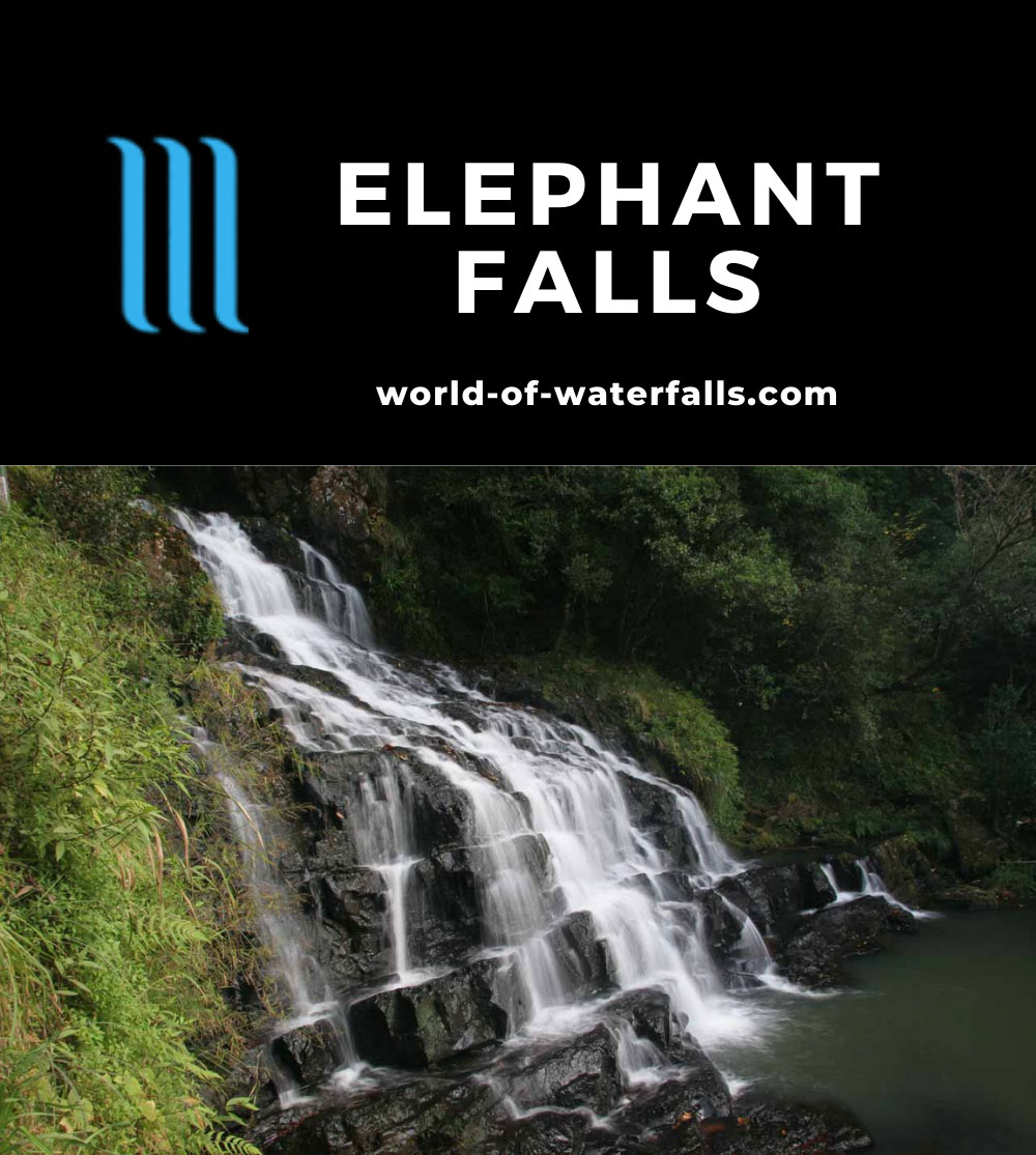 Elephant_Falls_033_11102009 - Elephant Falls - the lowermost of the three drops