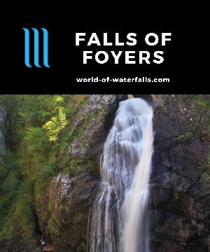 The Falls of Foyers (Eas na Smuide) is a 165ft waterfall at the small hamlet of Foyers on the quieter eastern shores of Loch Ness in the Highlands of Scotland.