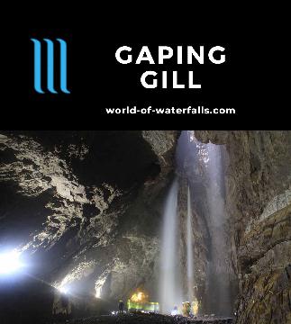 Gaping Gill is a well-known cavern where the Fell Beck dropped 98m making it the tallest waterfall in England. I saw it by a hike and winch from Ingleborough.