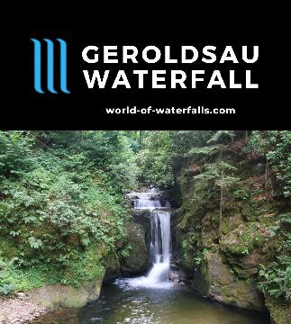 Geroldsau Waterfall is a quaint waterfall in the woods that we experienced with a short walk near the Roman spa and casino town of Baden-Baden, Germany.
