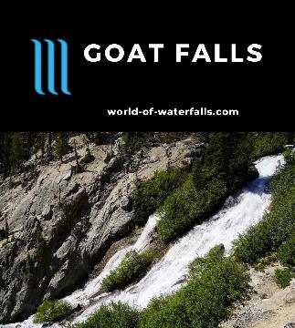 Goat Falls may be Idaho's tallest waterfall, but the main reason to do the rugged hike and scramble is Goat Lake as well as the scenery along the way...