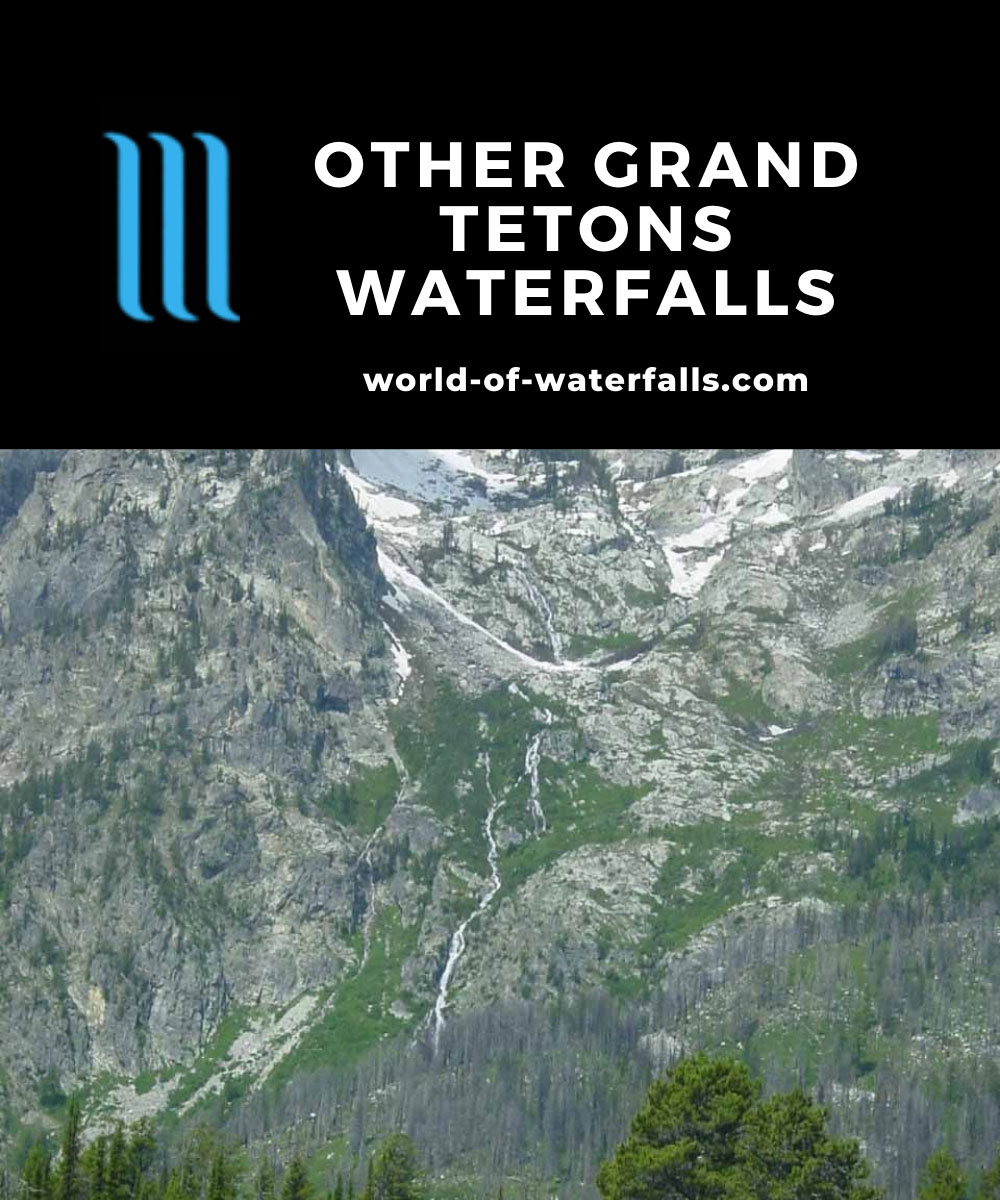 Waterfalls in grand teton best sale national park