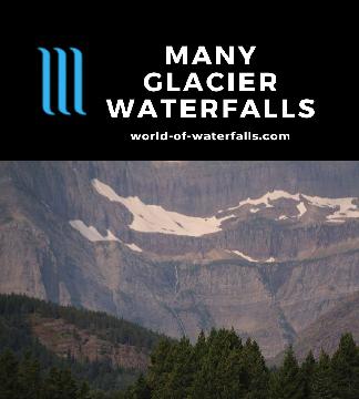 The Many Glacier Waterfalls page is where I'm putting a bunch of the waterfalls that we've noticed and photographed while visiting the Many Glacier area of Glacier National Park...