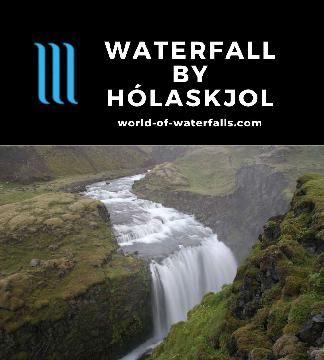 The Waterfall by Holaskjol was something we stumbled upon accidentally while we were on our Landmannalaugur Tour from Kirkjubæjarklaustur.  The driver made a stop at the guesthouses here at what...