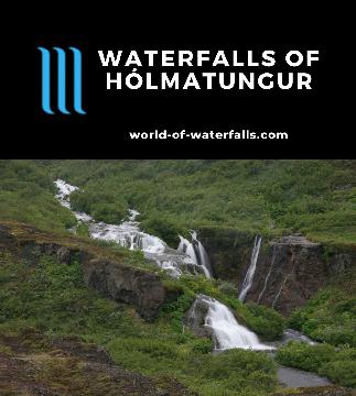 Urridafoss (Urriðafoss), Katlar, and Rettarfoss (Réttarfoss) are all features of the canyon Jökulsárgljúfur further downstream of waterfalls like Dettifoss.