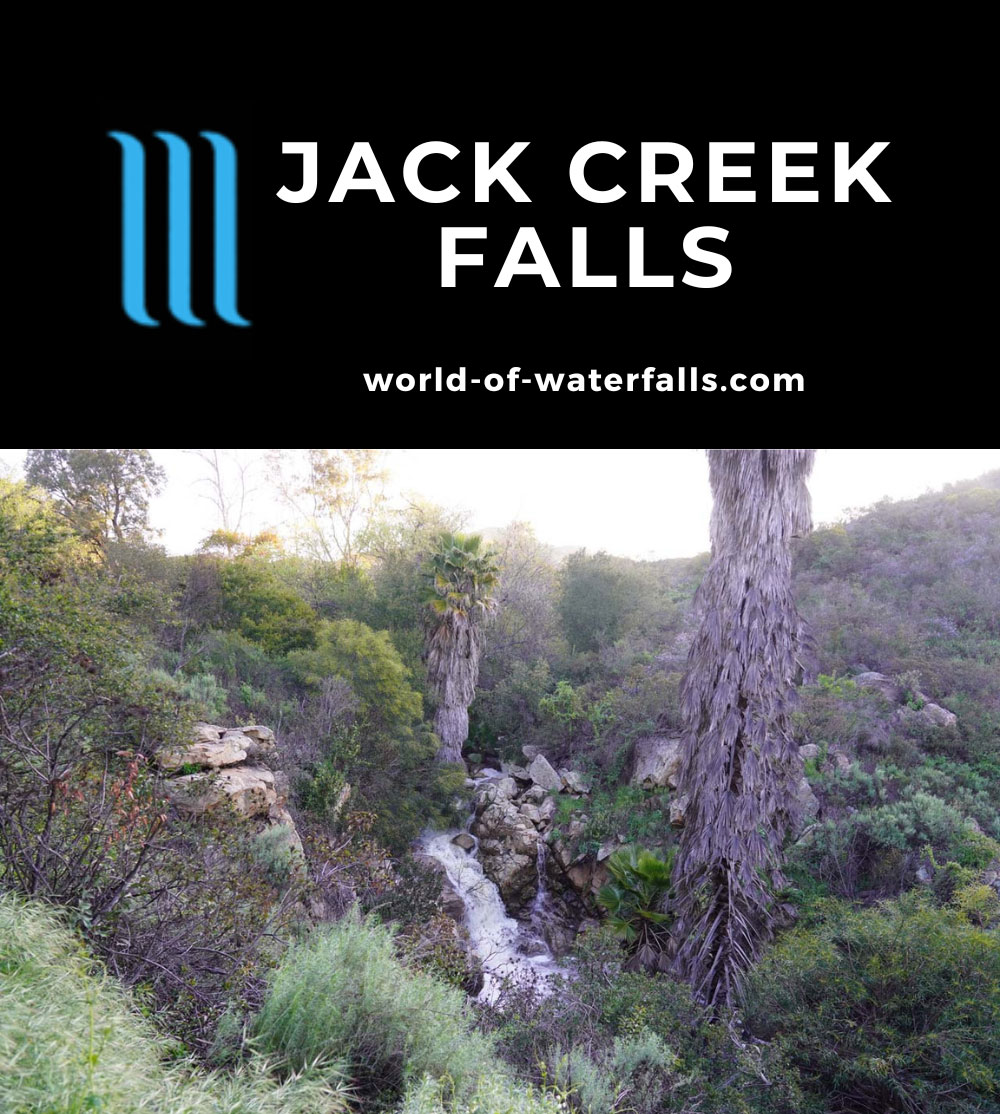 Jack Creek Falls - A Temporary Waterfall At Dixon Lake