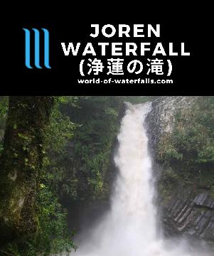 Joren Waterfall (浄蓮の滝; Joren Falls) is a 25m waterfall on the Kano River that we saw via a short walk. It's the largest falls on Mt Amagi on the Izu Peninsula.