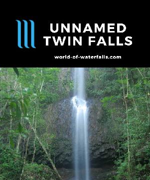 The Unnamed Twin Falls is what I'm calling this attractive waterfall (borrowed from The Ultimate Kauai Guidebook). You can see this falls while whizzing along Hwy 56 between...