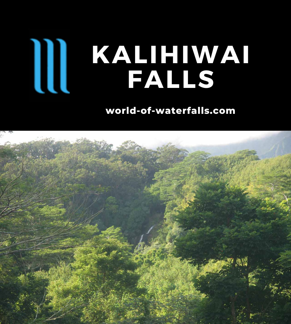 Kalihiwai_Falls_014_12262006 - Distant view of part of Kalihiwai Falls