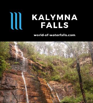 Kalymna Falls is a 20-25m segmented waterfall in the east of Grampians National Park near Pomonal, Victoria, which we experienced after a 3km return walk.
