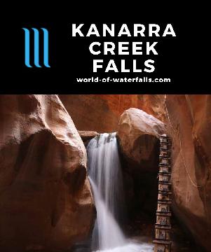 Kanarraville Falls (Kanarra Creek Falls) is a series of waterfalls within a narrow canyon in Kanarraville, Utah, offering an alternative to the Zion Narrows.