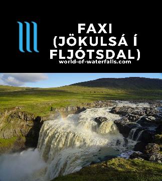 Faxi, Stuðlafoss, and the Laugará Waterfalls near Laugarfell make up part of the waterfall circle, and they were the big surprise of our August 2021 trip.