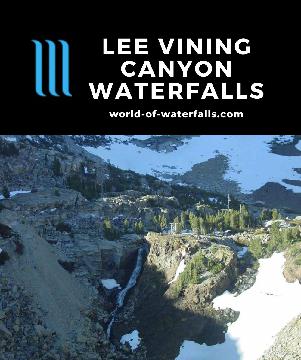 The Lee Vining Canyon Waterfalls are waterfalls tumbling into the steep, avalanche-prone area that links the Tioga Pass Entrance of Yosemite to the Mono Lake Basin. Given the volume of snow here...