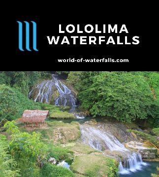 The Lololima Waterfalls are a series of limestone cascades on Vanuatu's Efate Island that are lesser known than the famous Mele Cascades also near Port Vila.