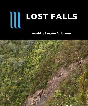Lost Falls is a very temporary waterfall in Tasmania with overlooks reached by a short 10-minute track also providing access to Rock Pools at the falls' top.