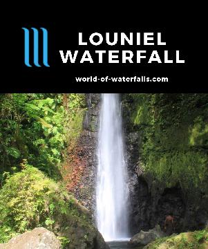 Louniel Waterfall (Lenuanatuaiu Waterfall) is a 20-30m secluded and unspoiled waterfall experience near a beach on the east side of Tanna Island in Vanuatu.