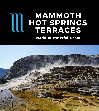 The Mammoth Hot Springs Terraces was a scenic and special class of waterfalls primarily sourced by geothermally-heated ground water and not rain or snow.