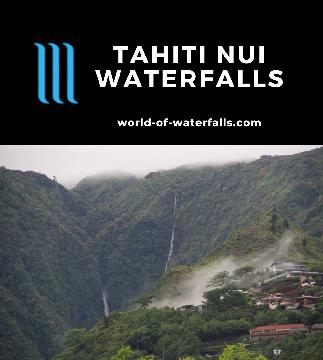 The Tahiti Nui Waterfalls page was my attempt at trying to capture and exhibit the other unnamed waterfalls we noticed on the larger 