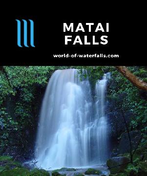 Matai Falls is a quaint but attractive 10m waterfall with a neighboring companion called Horseshoe Falls in the Catlins reachable by a 35-minute return track.