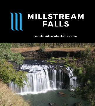 Millstream Falls may be Australia's widest single-drop waterfall which may have some legitimacy to this claim if the lookout only revealed half its entirety!