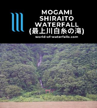 Mogami Shiraito Waterfall (最上川白糸の滝; 