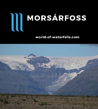 Morsarfoss (Morsárfoss) is now the new tallest waterfall in Iceland at over 228m tall, which would have surpassed Glymur, but there are issues with this...