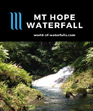 The Mount Hope Waterfall is a 15m cascade that seemed like a less strenuous alternative to the Millennium Cave Excursion on Espiritu Santo Island in Vanuatu.