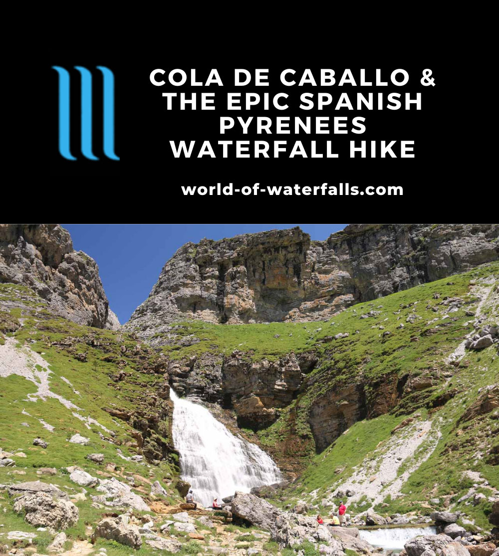 Ordesa_729_06172015 - Cola de Caballo Waterfall at the foot of the Circo de Soaso