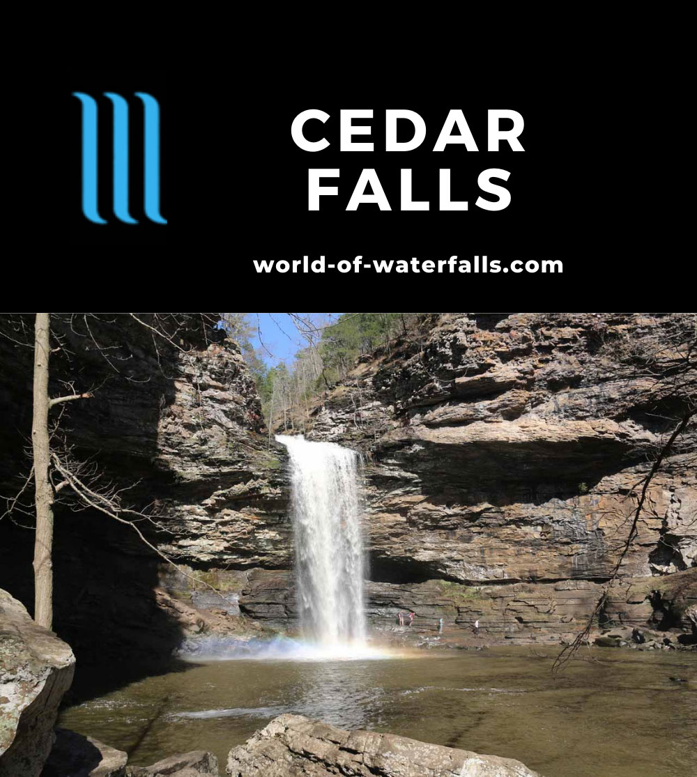Petit_Jean_SP_249_03162016 - Cedar Falls in Petit Jean State Park