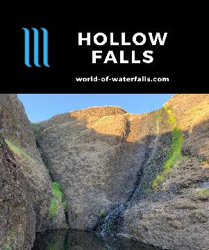 Hollow Falls was a short detour off the Phantom Falls Trail in the North Table Mountain Ecological Reserve, where I noticed croaking frogs and wildflowers.