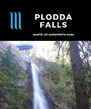 Plodda Falls (Eas Plodda in Gaelic) is a 46m waterfall that we did as a side excursion away from the western shores of Loch Ness in the Highlands of Scotland.