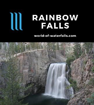 Rainbow Falls is one of our favorite California waterfalls outside Yosemite featuring a 101ft year-round drop on the San Joaquin River near Mammoth Lakes.