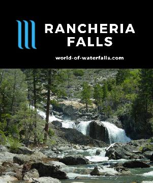 Rancheria Falls is a series of cascades with spots to take a dip for cooling off. It may be the only such falls in Yosemite's hidden corner at Hetch Hetchy.