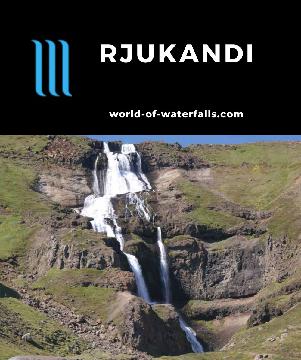 Rjukandi are conspicuous waterfalls along the Ring Road in East Iceland that have gotten more attention lately due to the popularity of Stuðlagil Canyon...