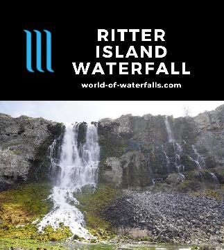 The Ritter Island Waterfalls were our excuse to experience the scenery of Ritter Island, which had its own collection of waterfalls as well as some history.