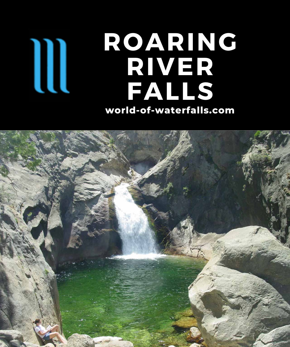 Roaring_River_Falls_007_08272004 - Roaring River Falls in pleasant Summer flow