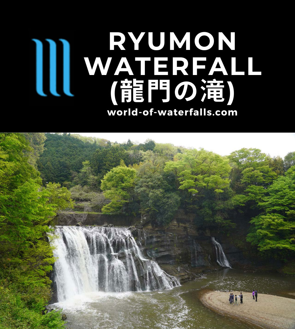 Ryumon_Falls_042_04152023 - The Ryumon Waterfall in the Tochigi Prefecture