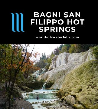 The Bagni San Filippo Hot Springs provided an experience that differed from the very popular one in Saturnia, and it turned out to be one of our favorites.