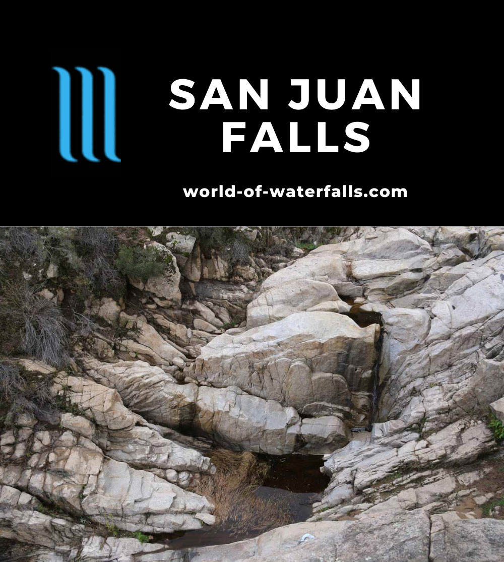San_Juan_Falls_030_01102016 - San Juan Falls barely trickling despite a few days of saturation rains