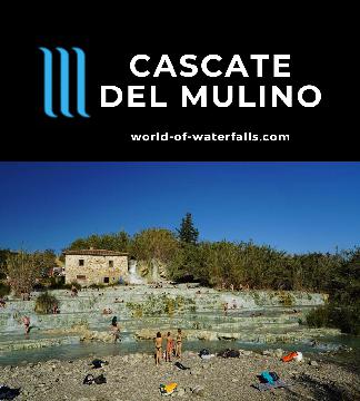Cascate del Mulino is perhaps Italy's most famous hot springs waterfall, and it certainly opened our eyes to a different side of Tuscany after our visit.